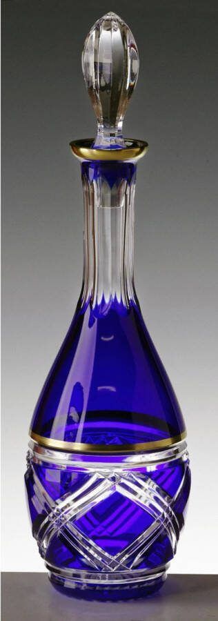 Mana&pearls Whiskey and cognac crystal decanter 8