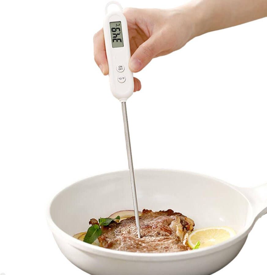 Mancor Digitale Vleesthermometer XL BBQ Accesoires Thermometer Keukenthermometer Voedselthermometer