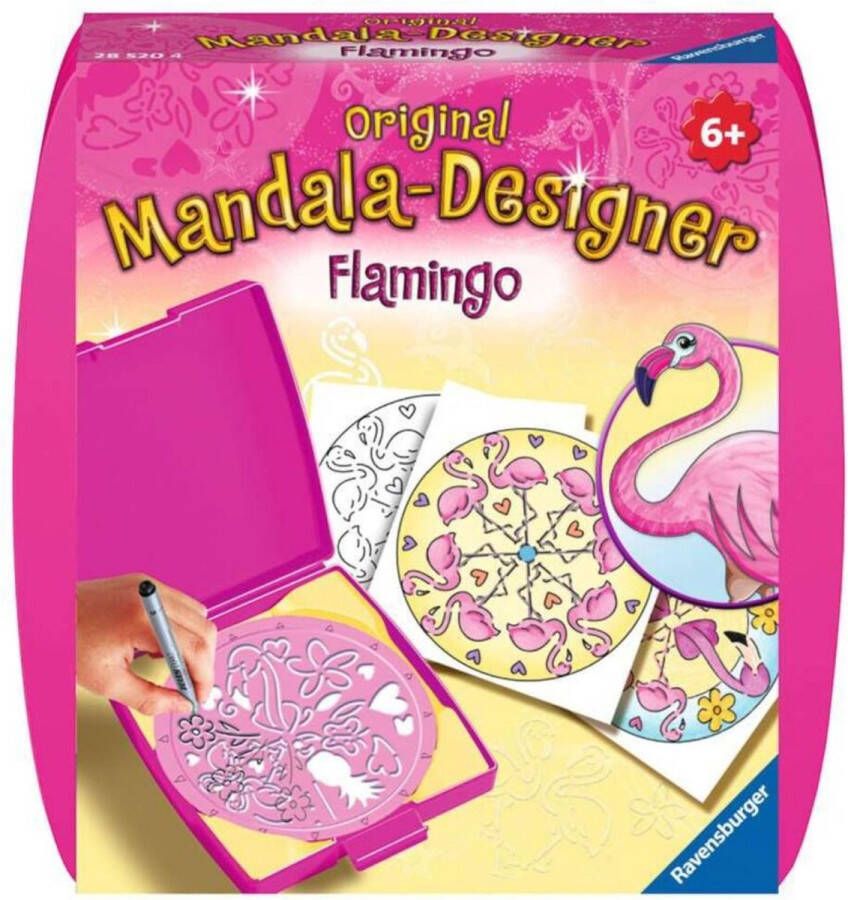 Mandala-Designer Ravensburger Mini Mandala Flamingo Hobbypakket