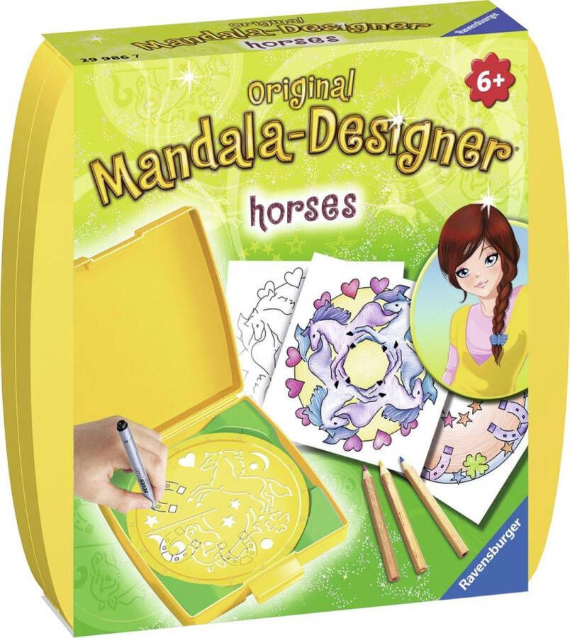 Ravensburger Mandala-DesignerÂ mini Paarden