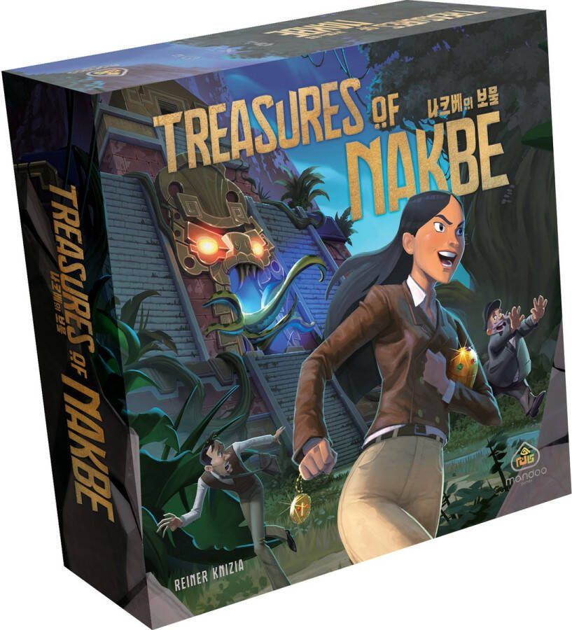 Mandoo Games Treasures of Nakbe Bordspel Engelstalig