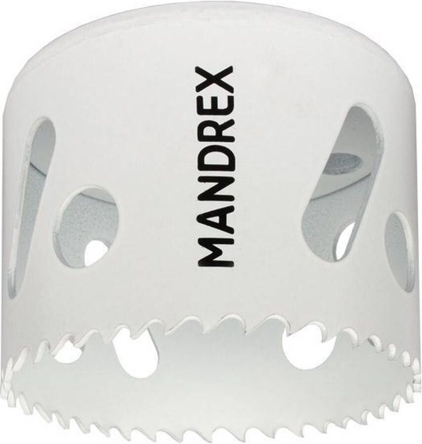 Mandrex Bi-metaal SpeedXcut gatzaag M42 MHB40057B 57mm 45mm diep zonder adapter (MHB40057B)