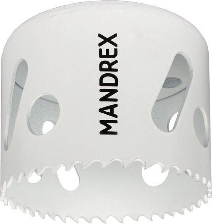 Mandrex Bi-metaal SpeedXcut gatzaag M42 MHB40060B 60mm 45mm diep zonder adapter (MHB40060B)