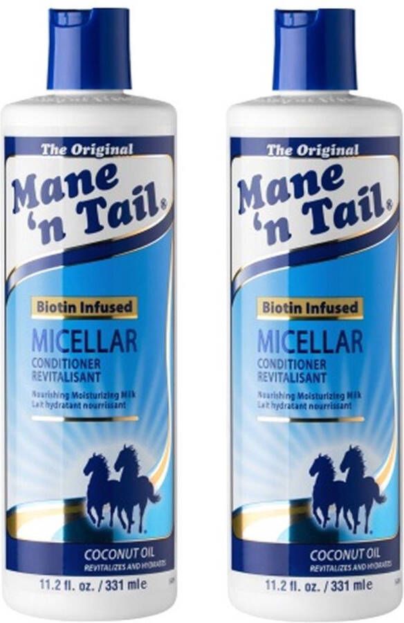 Mane 'n Tail Mane N Tail – Conditioner Micellar – 2 pak – Hydraterend Revitaliserend