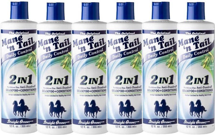 Mane 'n Tail Shampoo + Conditioner 2-in-1 6 Pak Voordeelverpakking