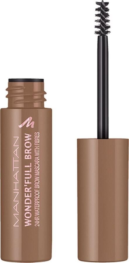 Manhattan Cosmetics Manhattan Wonder'Full Brow mascara 001 light bruin
