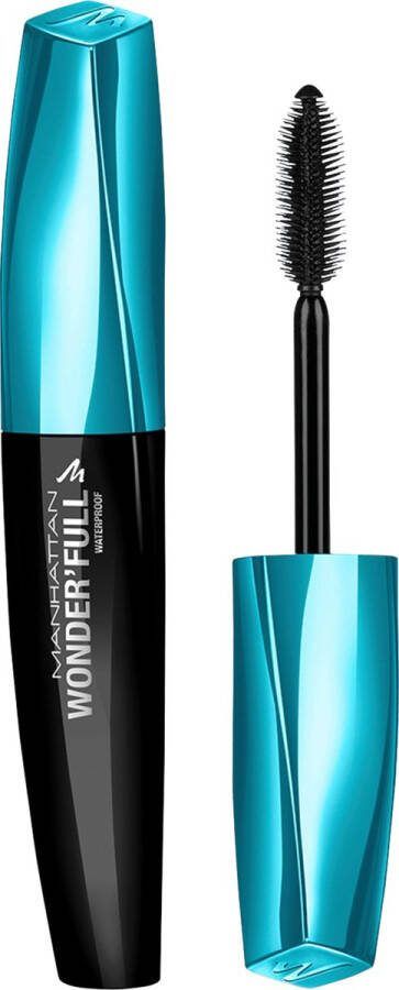 Manhattan Wonder'Full Waterproof Mascara 001 Black