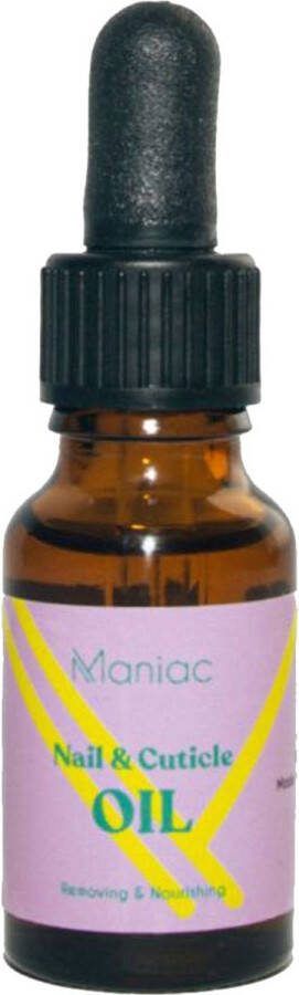 Maniac Nagelriemolie 100% natuurlijke Soja Calendula Jojoba en vitamine E