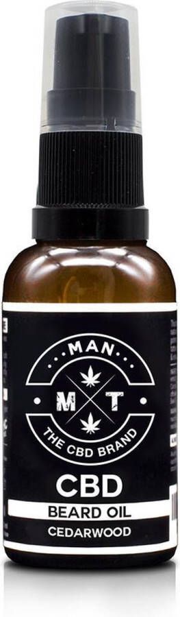 ManTycoon Unieke CBD baardolie 30ML met CBD en Cedarwood. Stimuleert de baardgroei. THC en PMO vrij. NU MET GRATIS FOOTBALSEM 150ML!