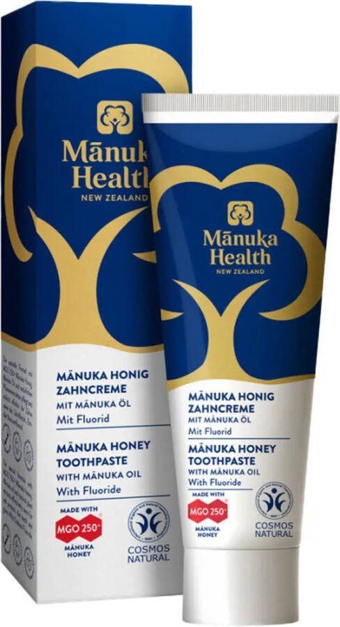 Manuka health Manuka MGO 250+ tandpasta met fluoride 75ml Europa