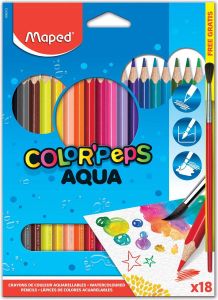 Maped Aquarelpotlood Color&apos;peps Aqua 18 Potloden