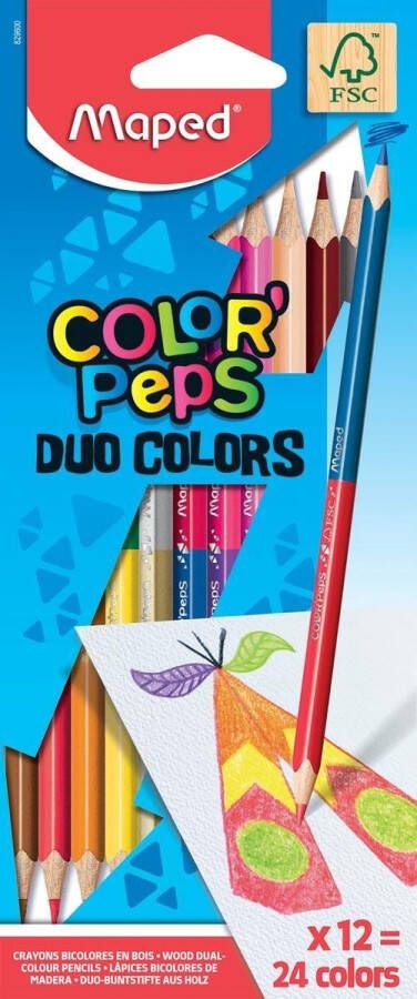 Maped Office Color'peps kleurpotlood Duo x 12