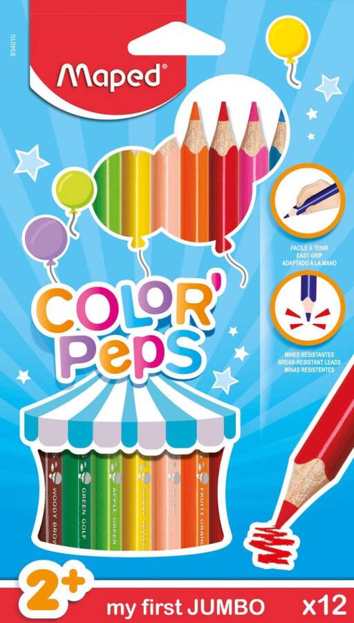 Maped Office COLOR'PEPS kleurpotlood EARLY AGE in ophangdoos x 12