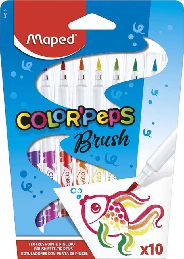 Maped Office Color'peps vilstift Brush x 10