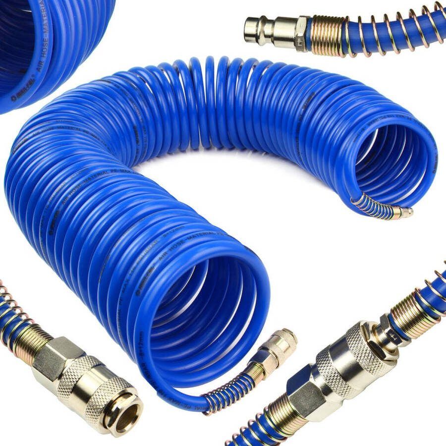 Mar pol Luchtslang Compressor Slang Spiraalslang Persluchtslang 20 m 8mmx12mm PE