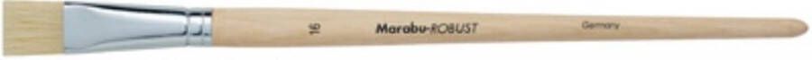 Marabu Penseel Robust witte platte borstel Taille 18