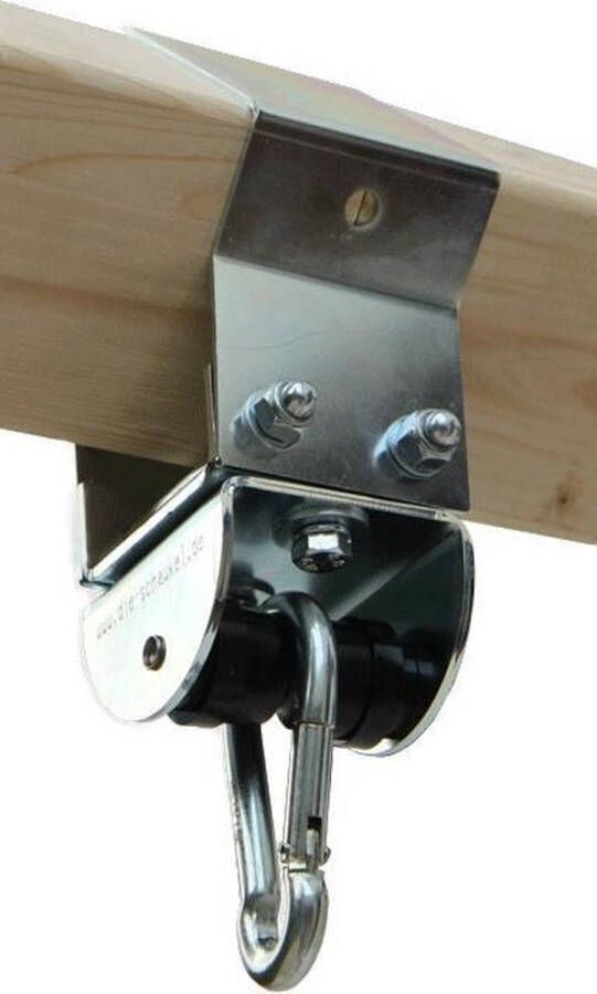 Marathon Schommelhaak manchet spitshout 9x9cm