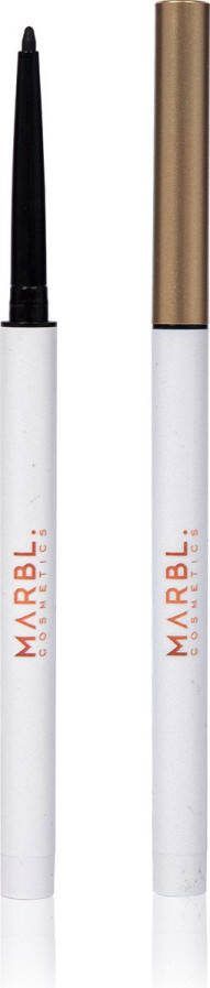Marbl Cosmetics MARBL. Cosmetics Easy Eye Pencil Kohl Oogpotlood Zwart Waterproof Vegan & Dierproefvrij Zwart