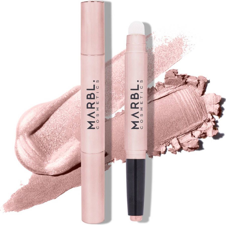 Marbl Cosmetics MARBL. Cosmetics Eyeshadow Stick Oogschaduw Palette Oogschaduw Stick Oogschaduw Potlood Vegan & Dierproefvrij Moon