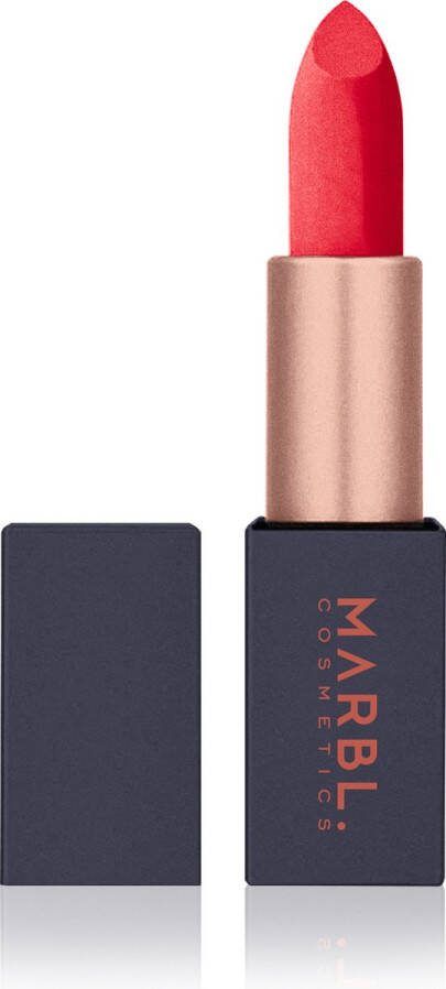 Marbl Cosmetics MARBL. Cosmetics Lipstick Lippenstift Langhoudend Voedende Lippenstift Vegan & Dierproefvrij Cherry