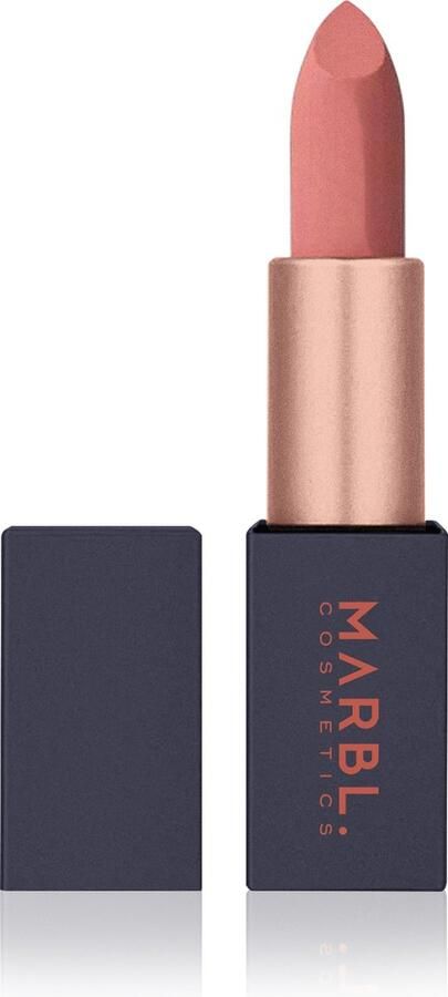 Marbl Cosmetics MARBL. Cosmetics Lipstick Lippenstift Langhoudend Voedende Lippenstift Vegan & Dierproefvrij Mauve