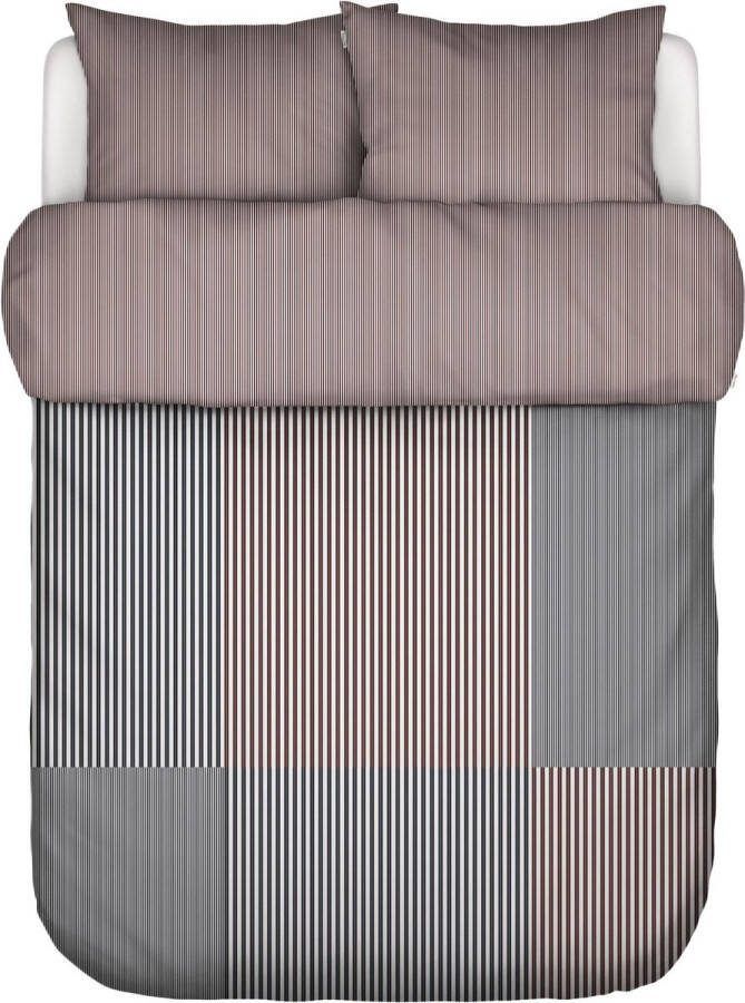 Marc O'Polo Ellan Dekbedovertrek Crimson Brown Lits-Jumeaux XL – 260x200 220 cm