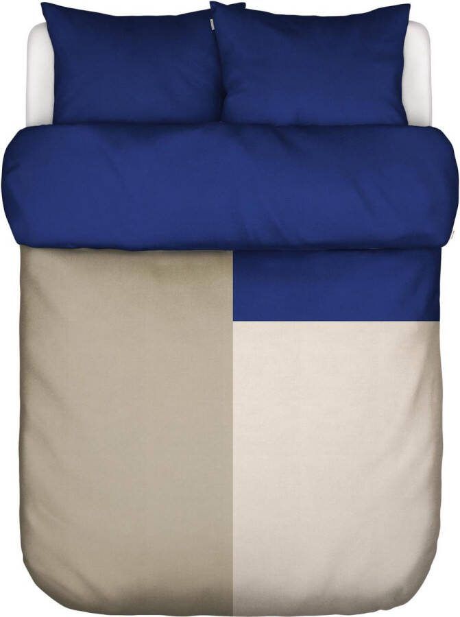 Marc O'Polo Ewon Dekbedovertrek Cool Cobalt Lits-Jumeaux XL – 260x200 220 cm