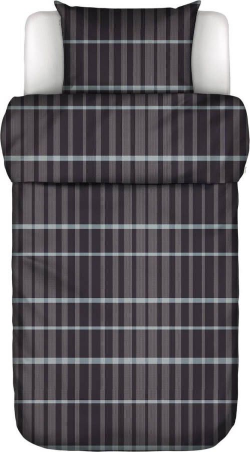 Marc O'Polo Thori Dekbedovertrek Dark Navy Eenpersoons – 140x200 220 cm