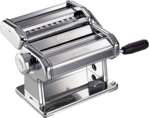 Marcato Atlas 150 Pastamachine met Verwisselbare Kop Chroom Aluminium