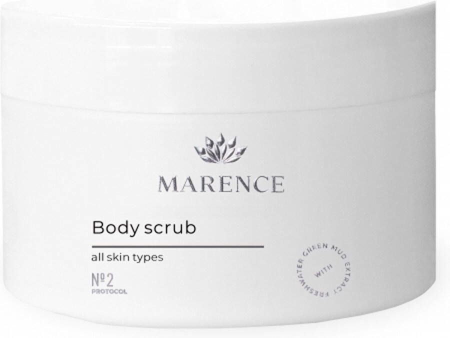 Marence Luxe Body Scrub op basis van suiker & amandel 350 gram