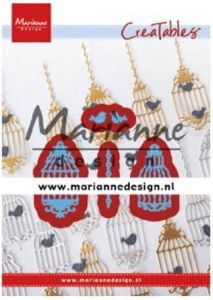 Marianne Design Creatables Snij en Embosstencil Vogelkooi (set)
