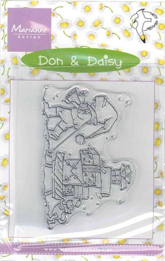 Marianne Design Marianne Don & Daisy Clear Stamps Christmas Shopping
