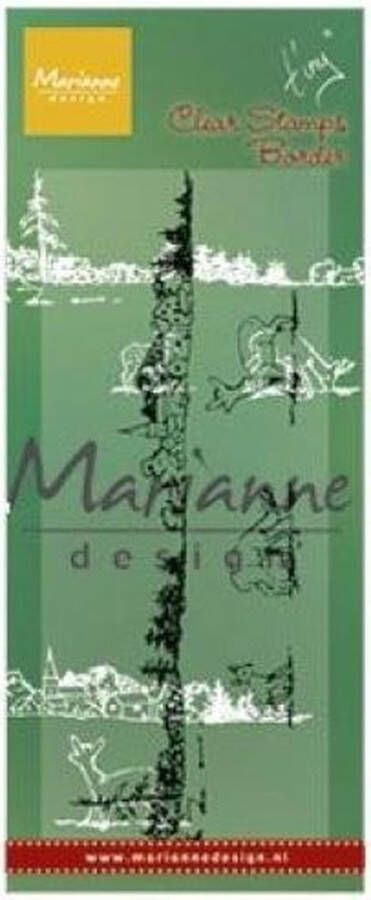 Marianne Design Stempel Clear stamps Tiny's border winter landscape