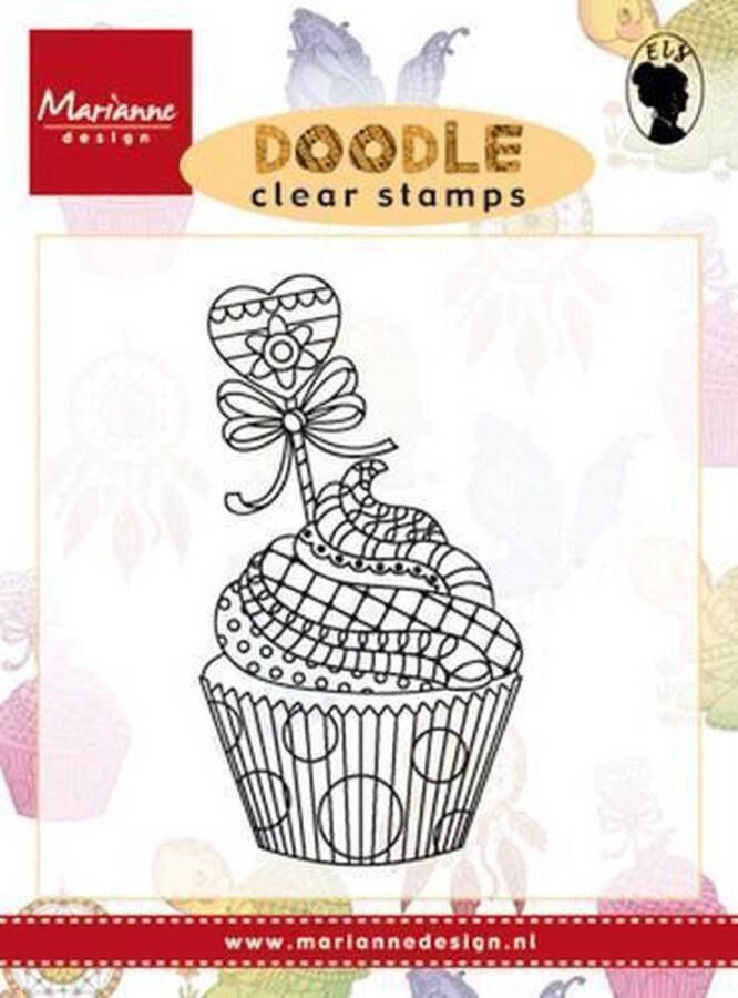 Marianne Design Stempel Doodle Cupcake EWS2219