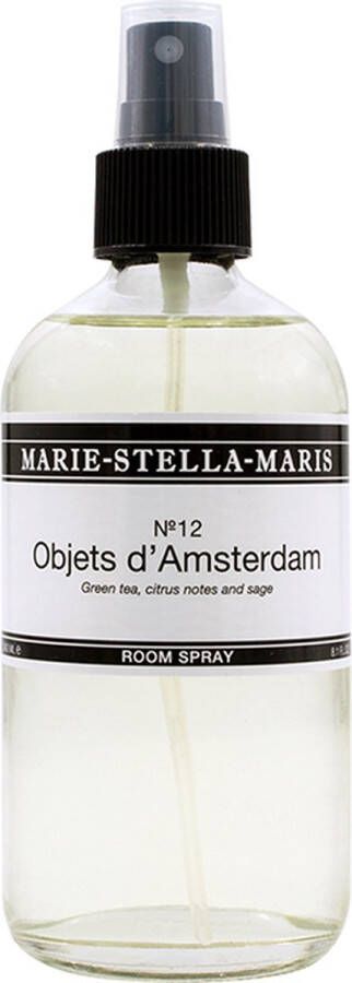 Marie-Stella-Maris Huisparfum Objets d'Amsterdam Frisse Geur Kamerspray Interieurparfum 240 ml