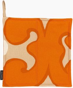 Marimekko KEIDAS Pannenlap Katoen Oranje
