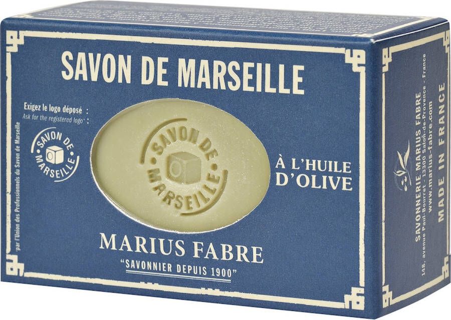 Marius Fabre Savon marseille zeep in doos olijf 150 gram