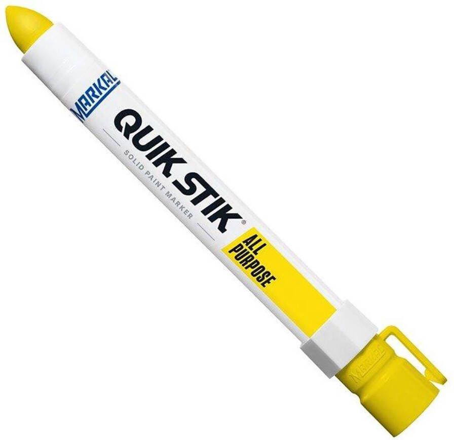 Markal Quik Stik Twist Paint Marker Verfstift Neon Geel
