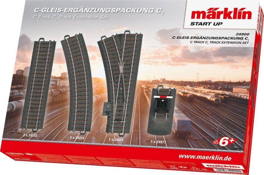 Märklin H0 C-rail Uitbreidingsset C1 Treinset 24900