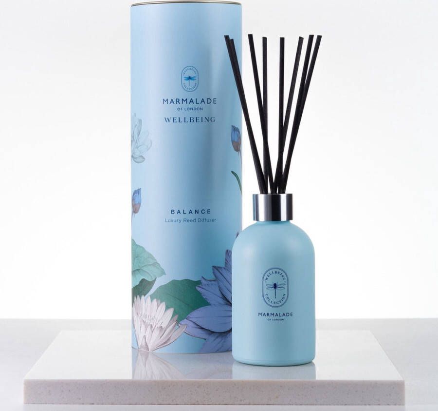 Marmalade of London Wellbeing Luxury Reed Diffuser Balance