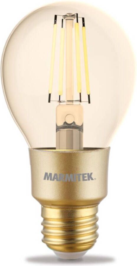 Marmitek GLOW MI Smart Wi-Fi LED filament bulb M E27 | 650 lumen | 6 W = 40 W Smartverlichting Transparant