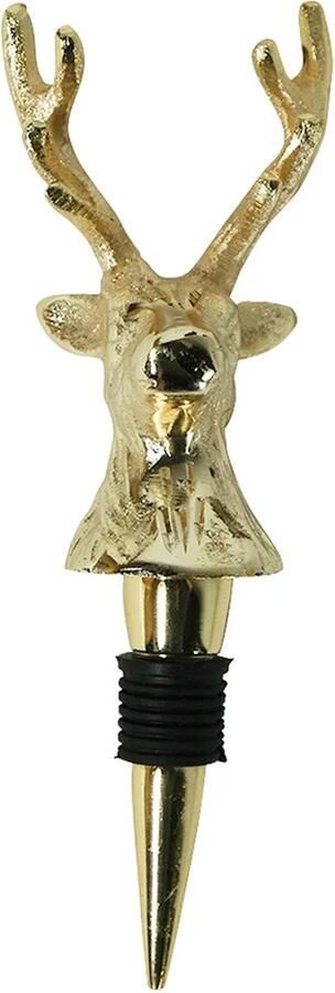 Mars & More Mars&More wijnstopper hert champagne goud