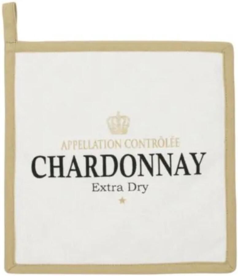 Mars & More pannenlap wijn chardonnay 20x20cm (2)