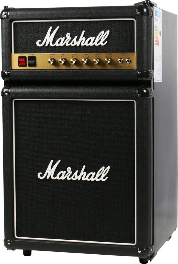 Marshall MF3.2BLK-NA Lifestyle Fridge 3.2 gitaarversterker-stijl koelka
