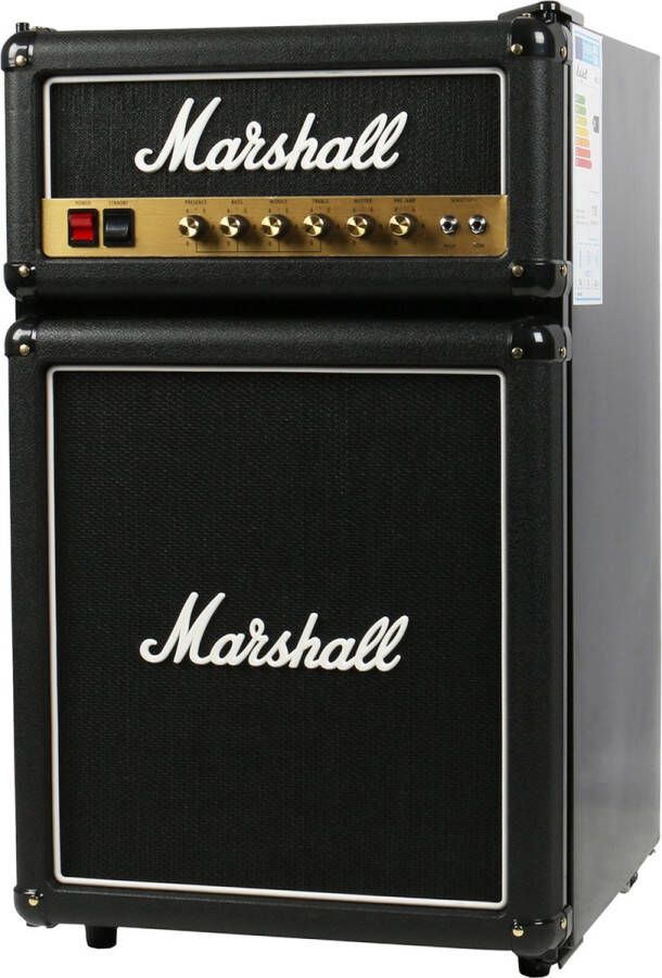 Marshall MF4.4BLK-NA Lifestyle Fridge 4.4 gitaarversterker-stijl koelka