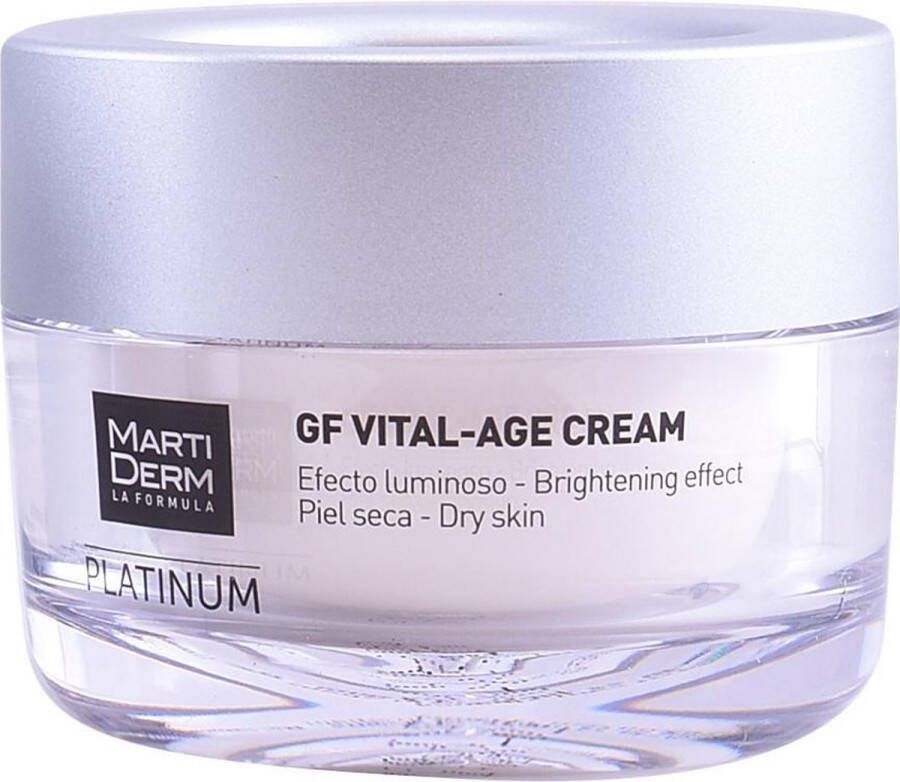 Martiderm Vochtinbrengende Dagcrème GF Vital-Age Platinum GF SPF 15 (50 ml) (50 ml)