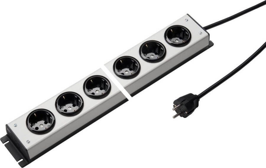 Martin Kaiser 4-poorts 90 graden aarding stekkerdoos 1 5m kabel 1002ZL4L-SW15 E3GTX