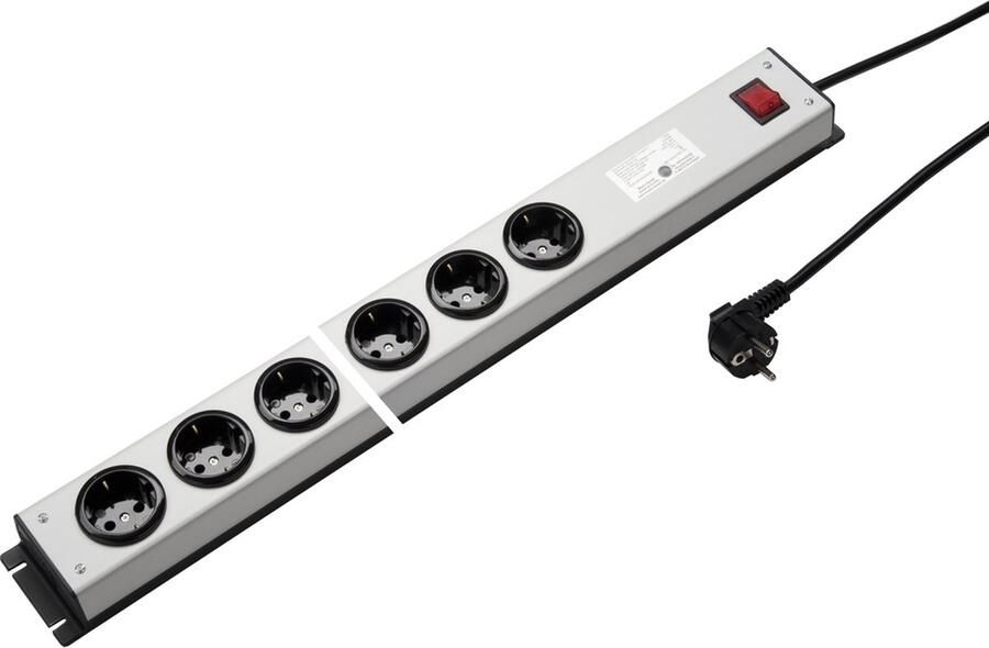 Martin Kaiser 5V stekkerdoos met schakelaar overspanningsfilter en 3M kabel 1035ZL5L-SW3 E3HDZ