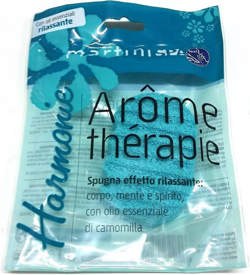 MARTINISPA -Aroma Therapie- Kamille Ergonomische Badspons