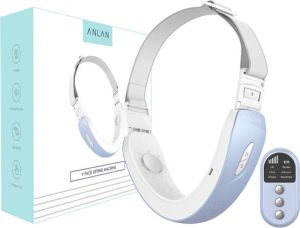 MartoSandro Kaaklijn trainer Gezichtsmassage apparaat Face lift apparaat Gezicht lift apparaat Trillingen EMS Photon Lichttherapie Afstandsbediening V-Line